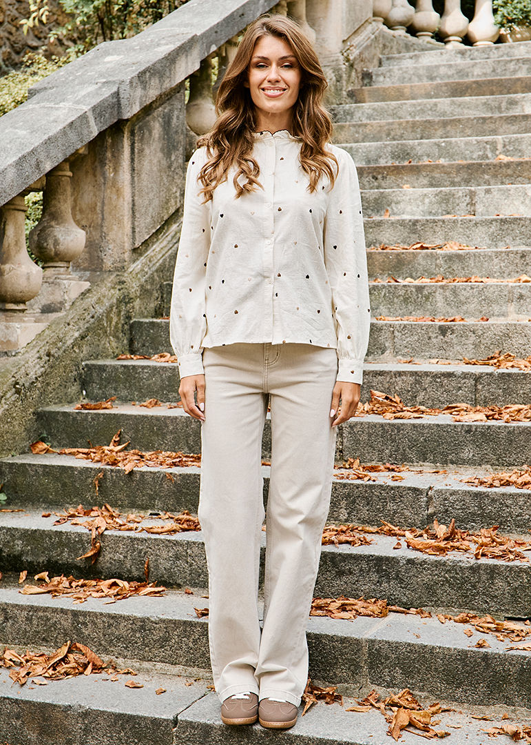 CHEMISE BEIGE CORINE