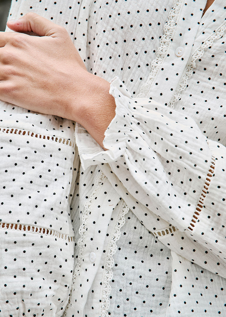 CHEMISE CREME CHANTAL