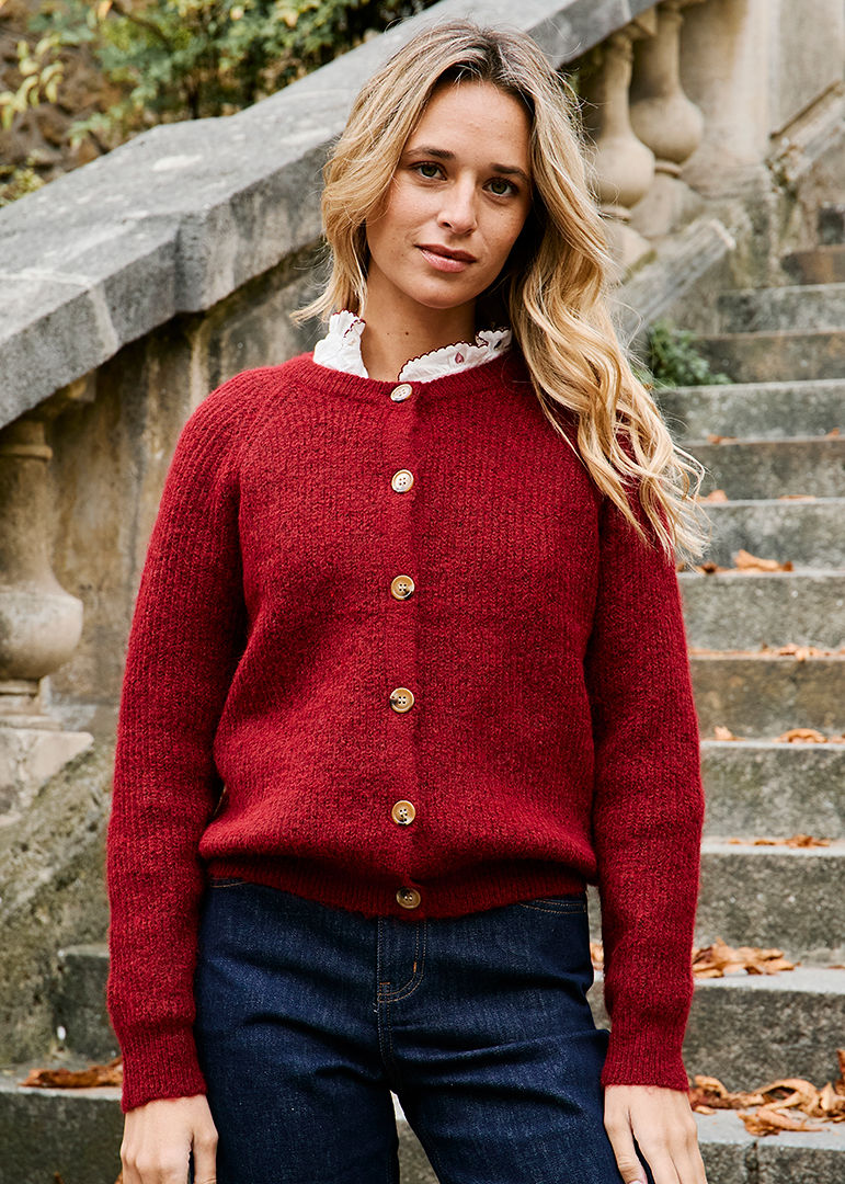 GILET BORDEAUX MEYER
