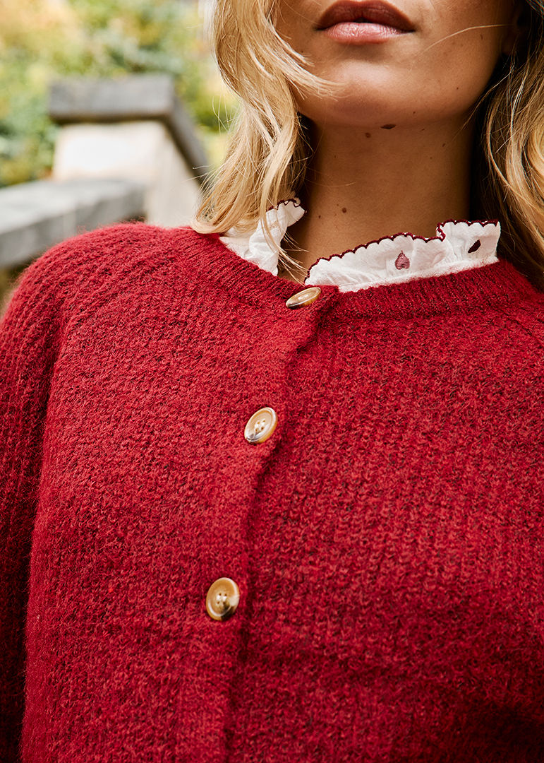 GILET BORDEAUX MEYER
