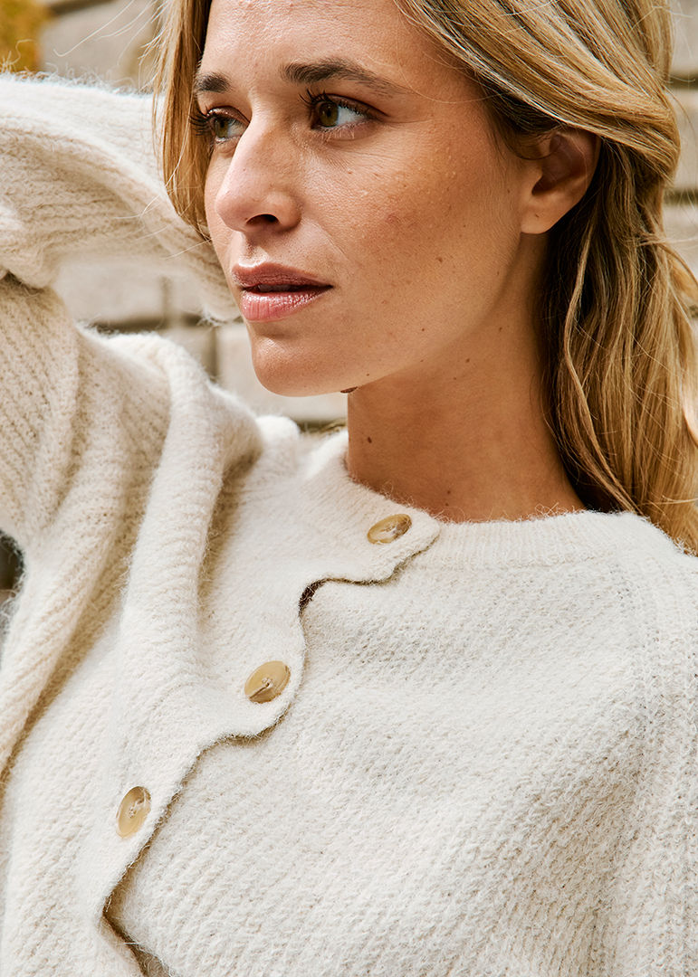 GILET ECRU MEYER