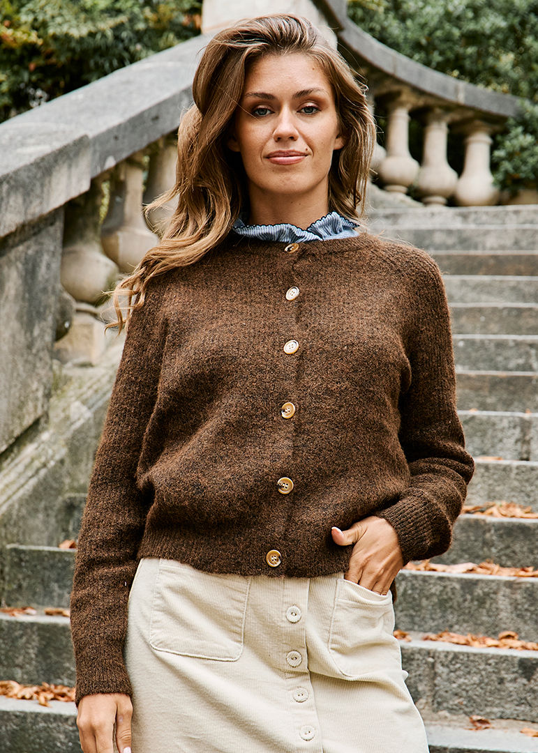 GILET MARRON MEYER