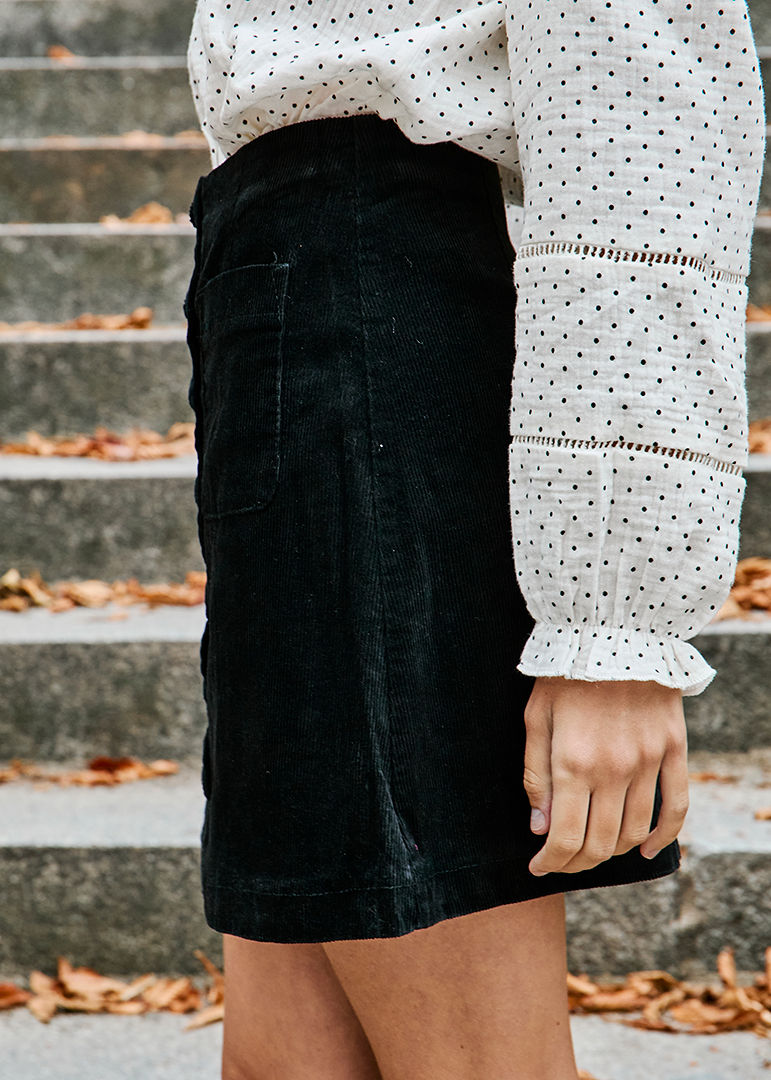 JUPE NOIR JEANNA