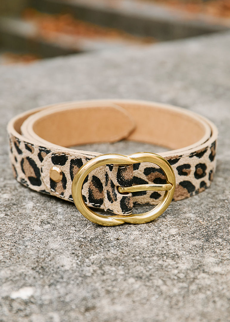 CEINTURE LEOPARD HELENA