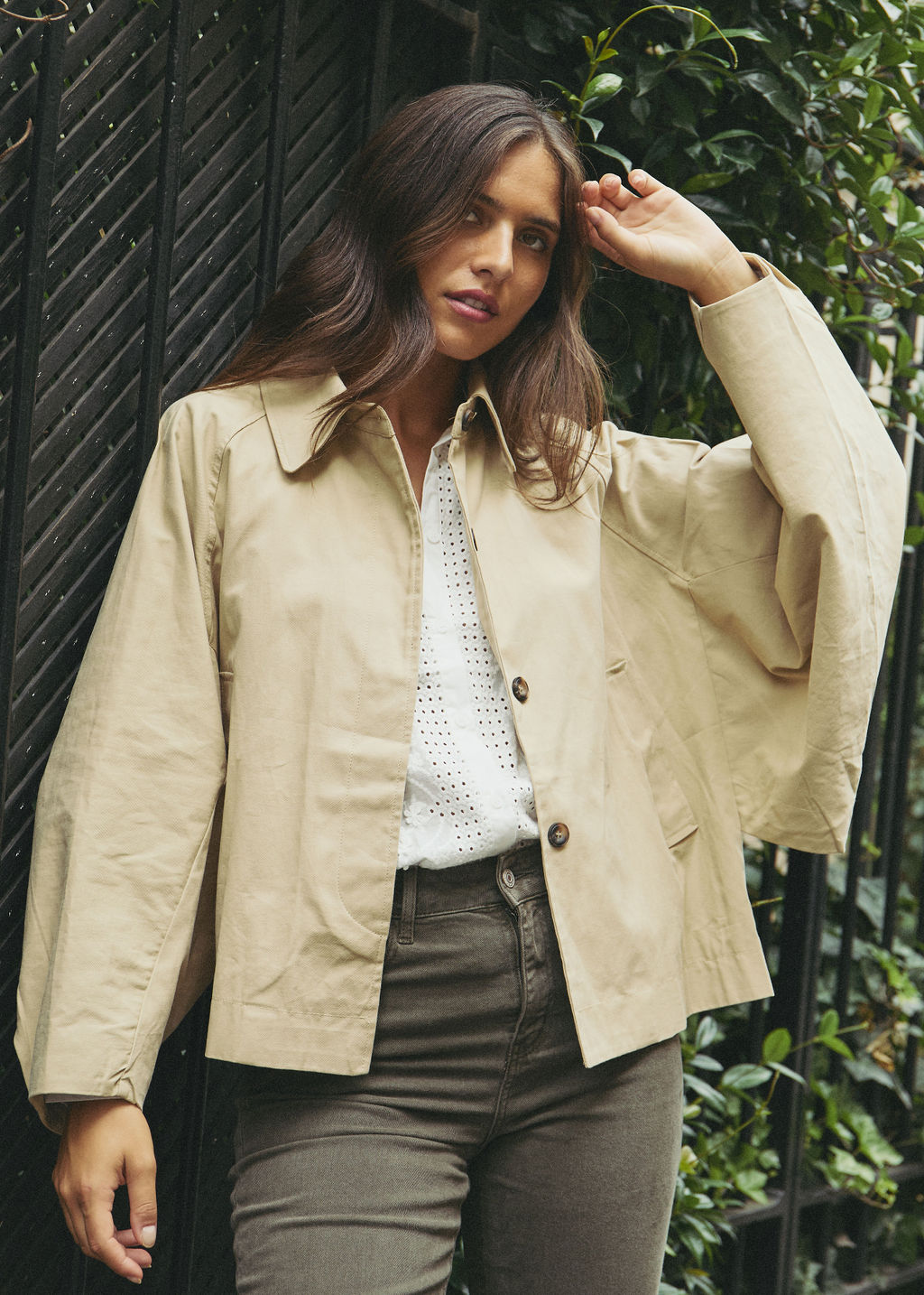 VESTE BEIGE VOLERE