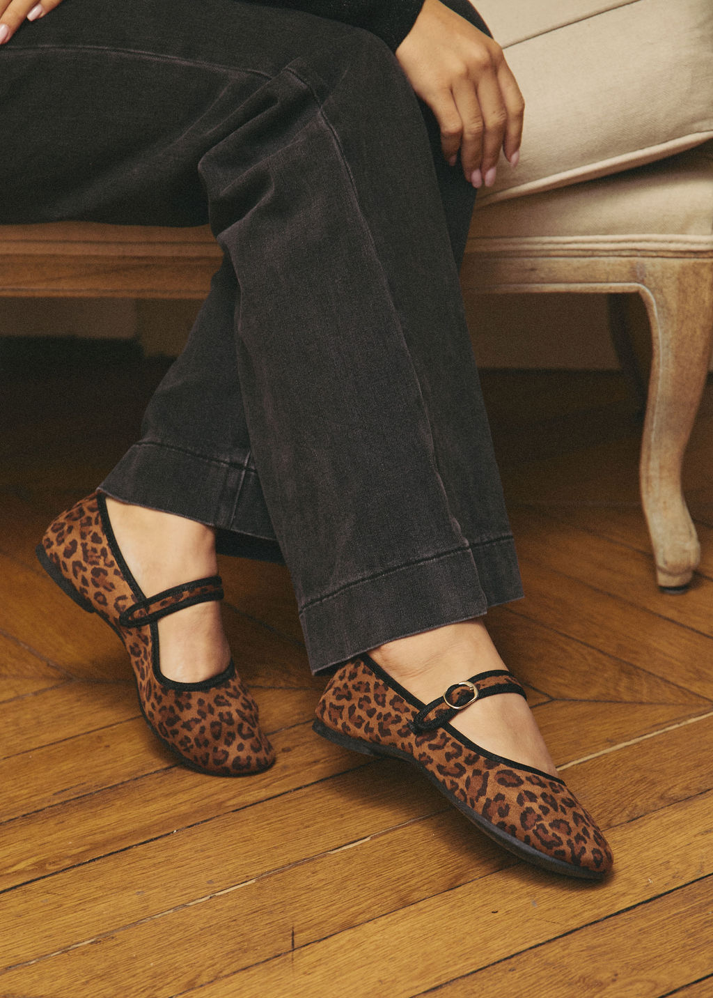 CHAUSSURE LEOPARD HERMINE