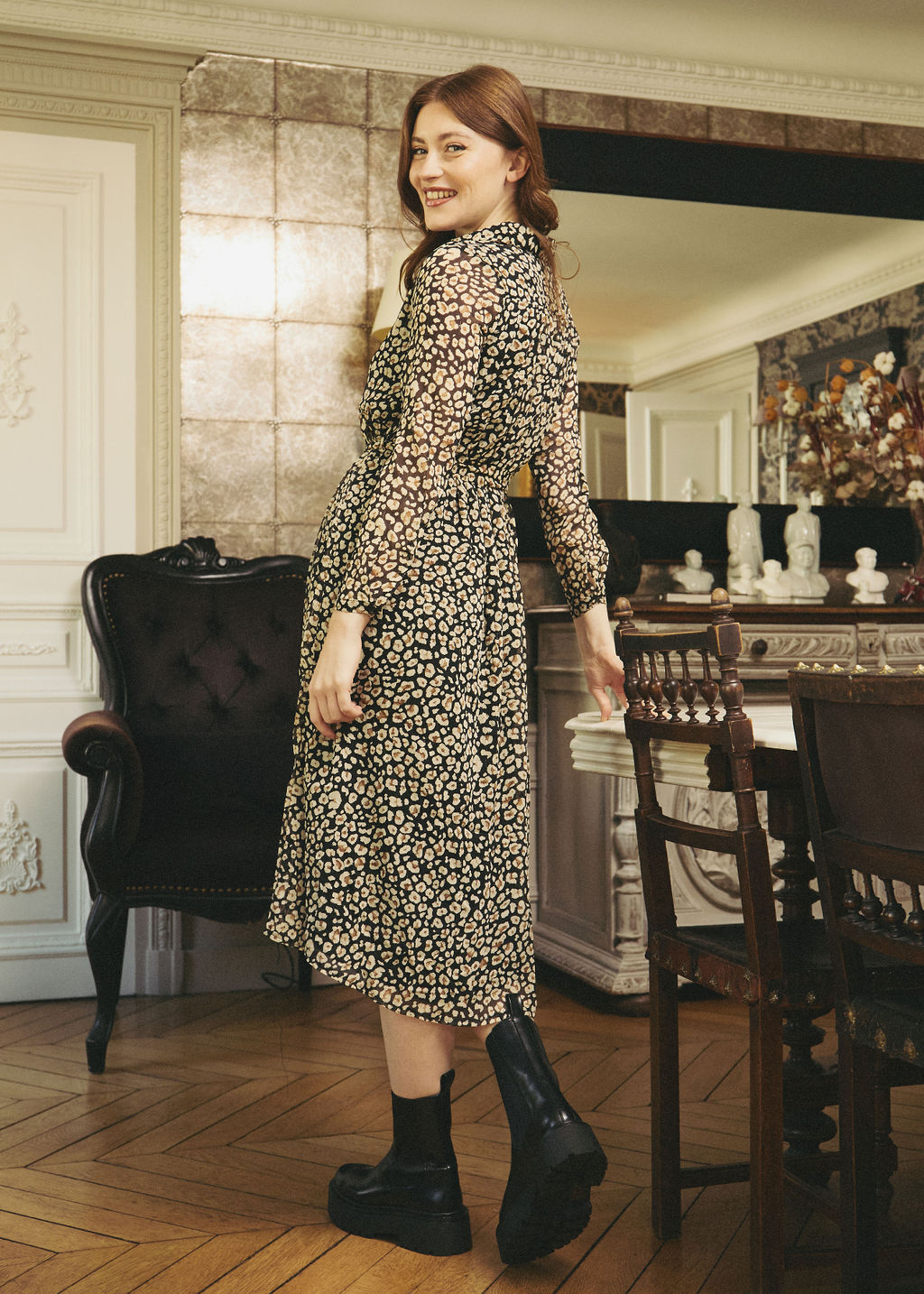 ROBE IMPRIMÉ LEOPARD ROXIE