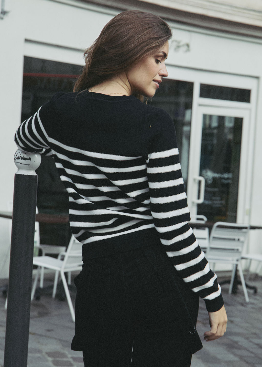 PULLOVER NOIR MILANE