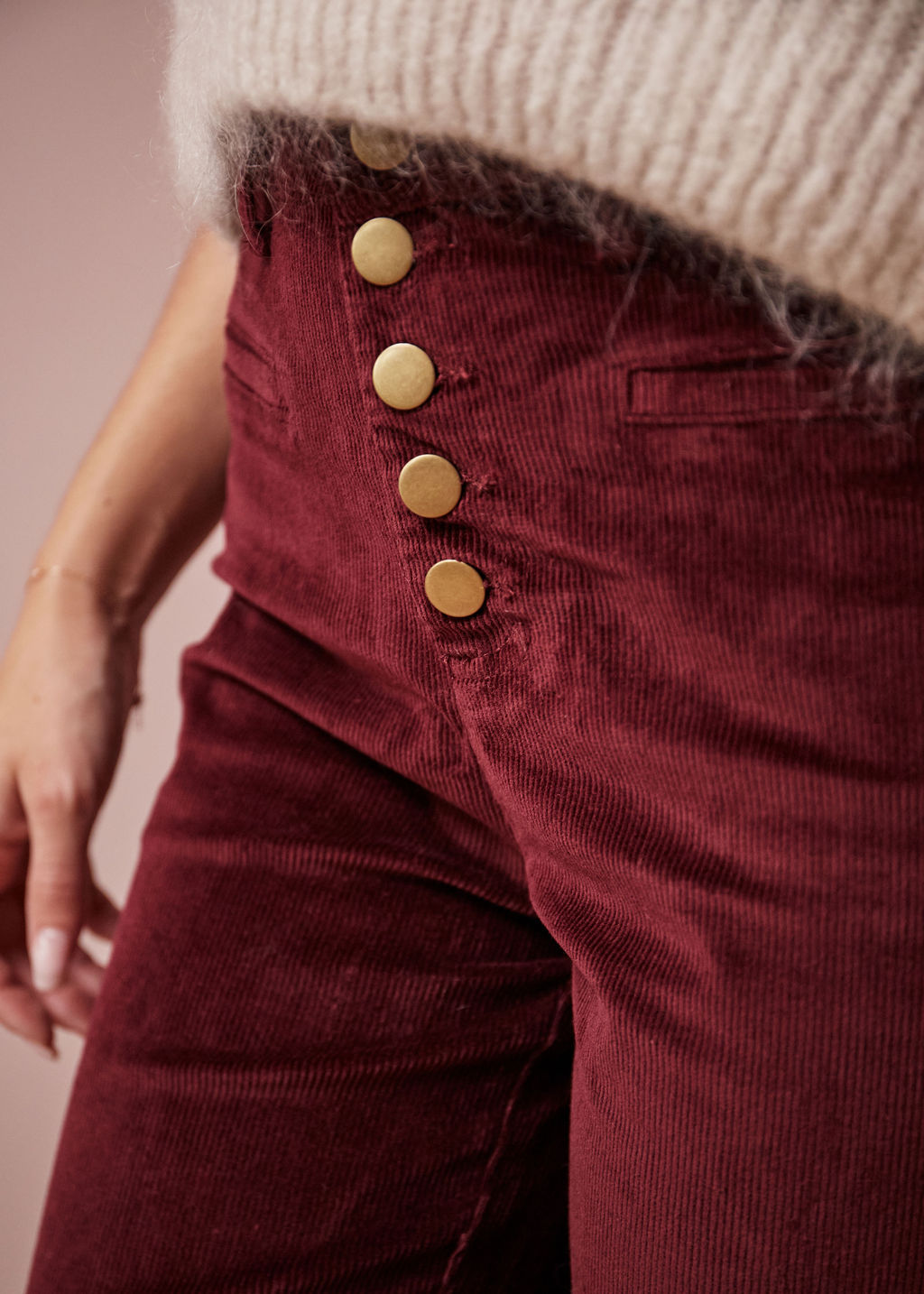 PANTALON BORDEAUX PINTO