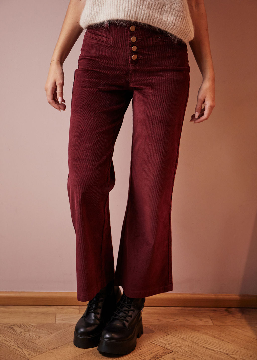 PANTALON BORDEAUX PINTO