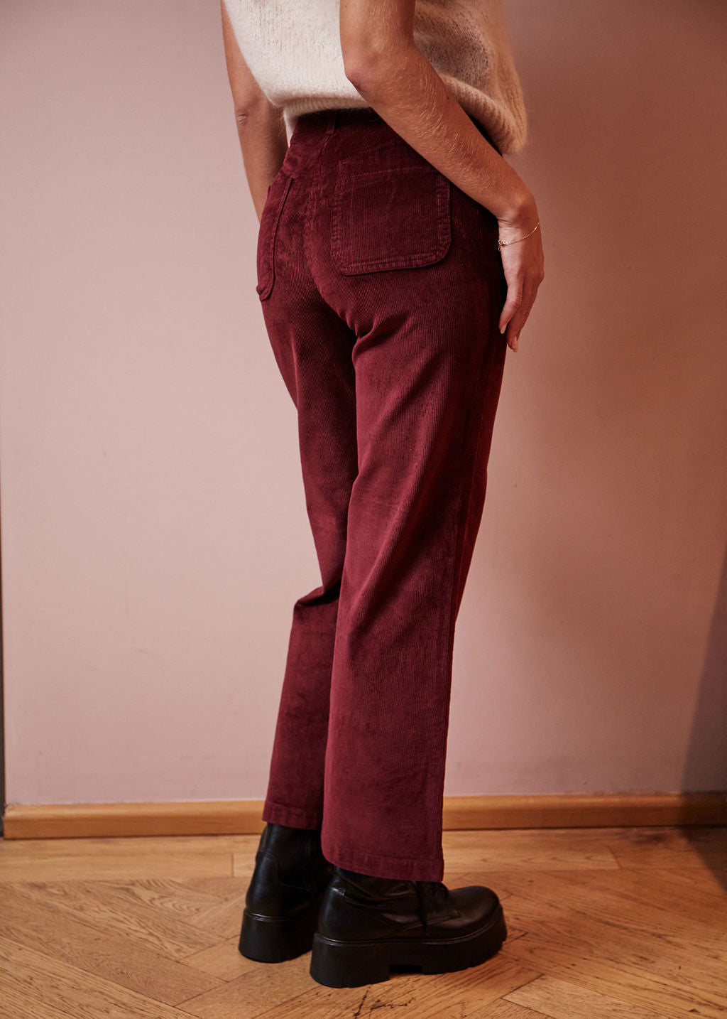 PANTALON BORDEAUX PINTO