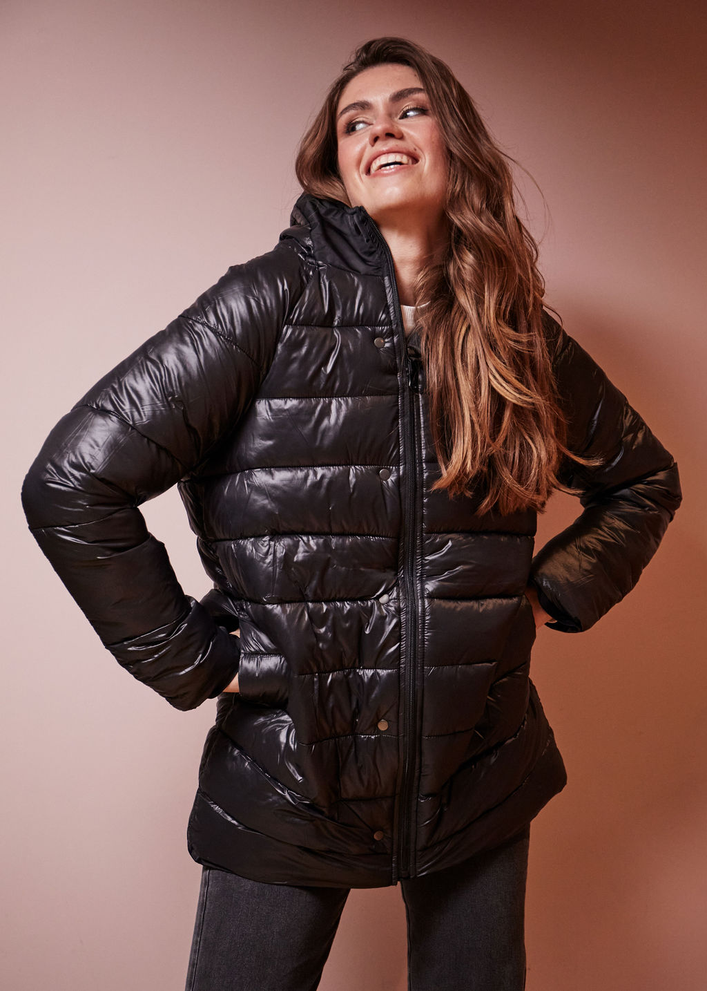 PARKA RÉVERSIBLE NOIR LOZANE