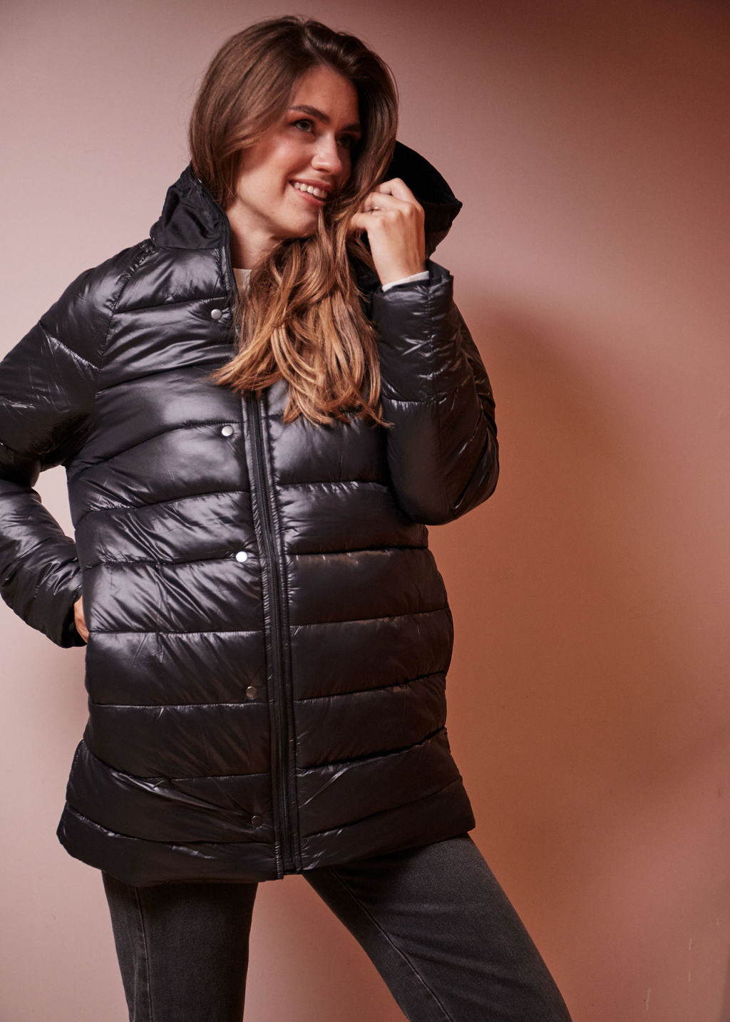 PARKA RÉVERSIBLE NOIR LOZANE