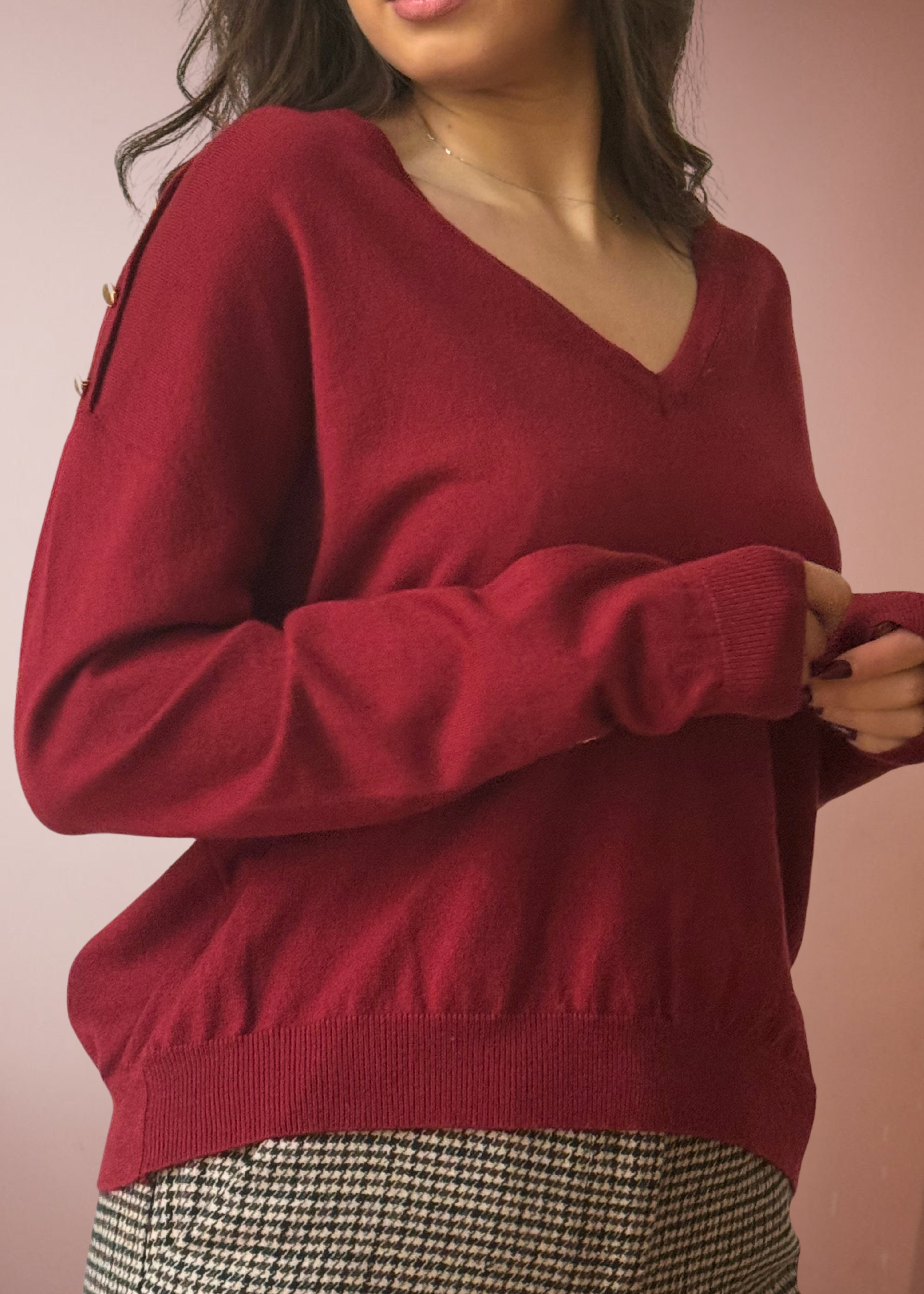 PULL BORDEAUX MATIS