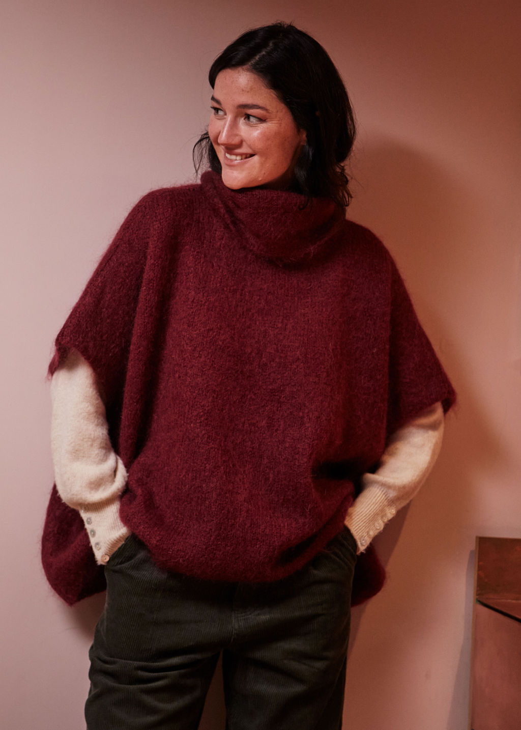 PULLOVER BORDEAUX MALOE