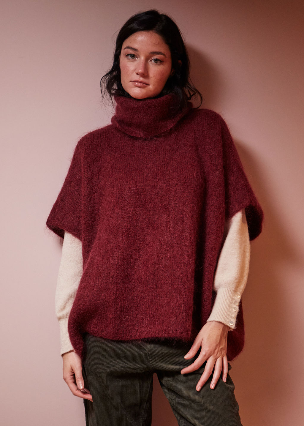 PULLOVER BORDEAUX MALOE