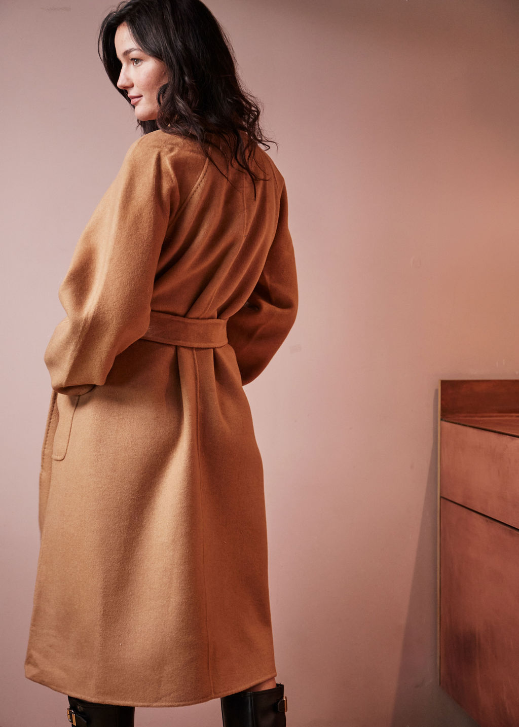 MANTEAU CAMEL LAURENZO