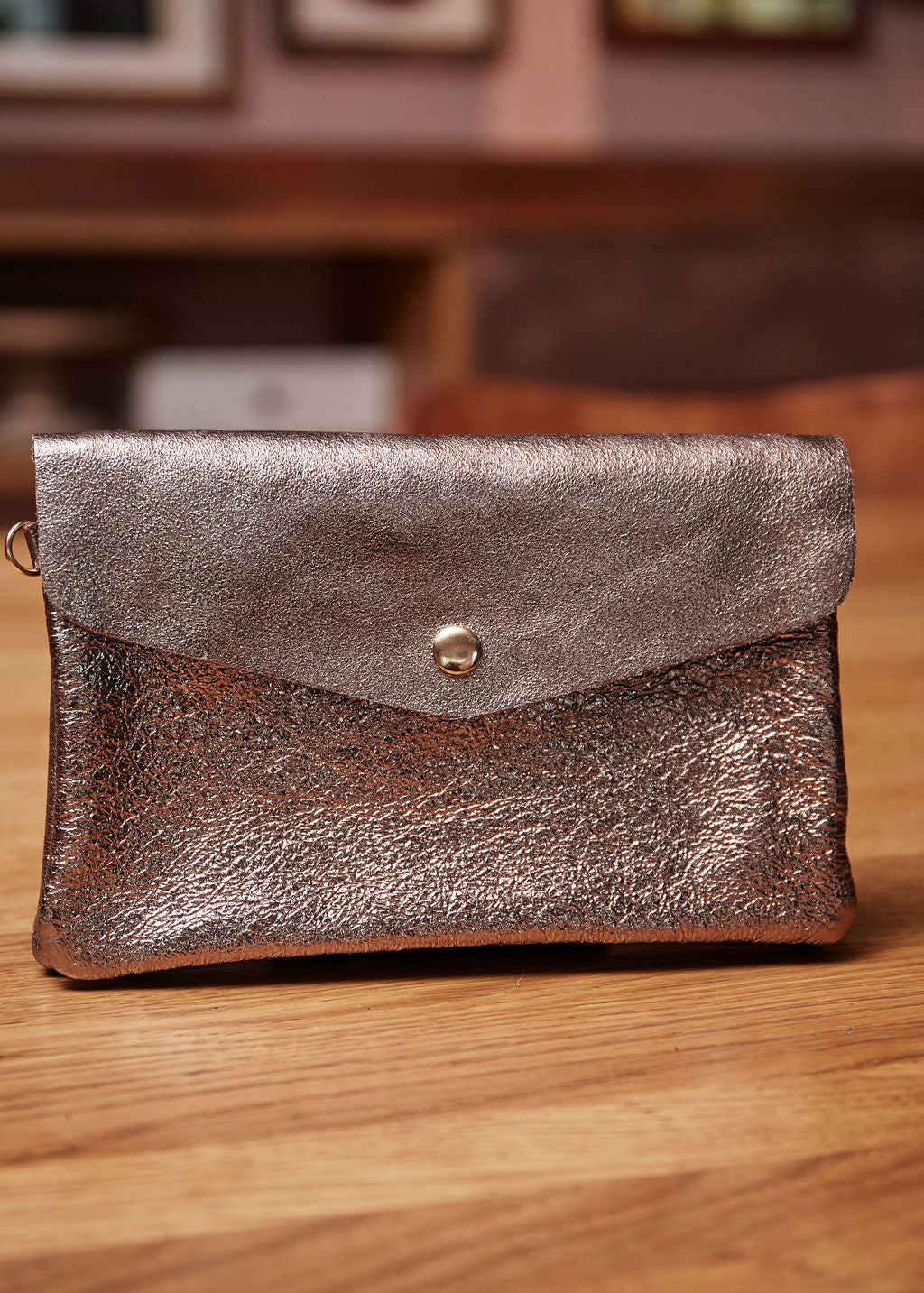 POCHETTE MARRON HARLETTE