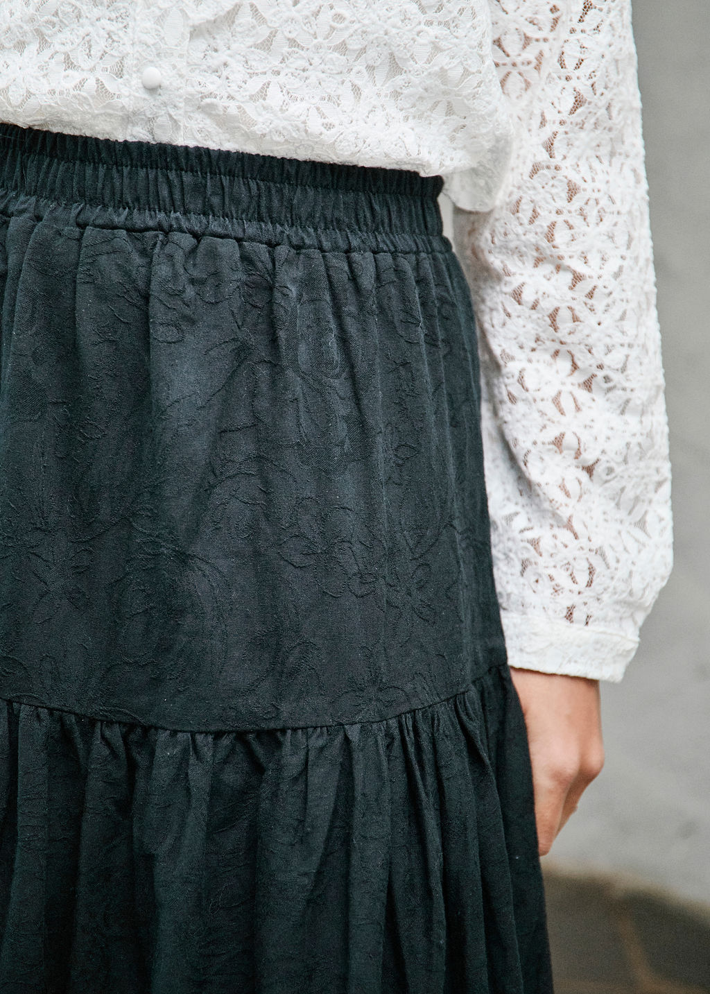 JUPE NOIR JANETTE