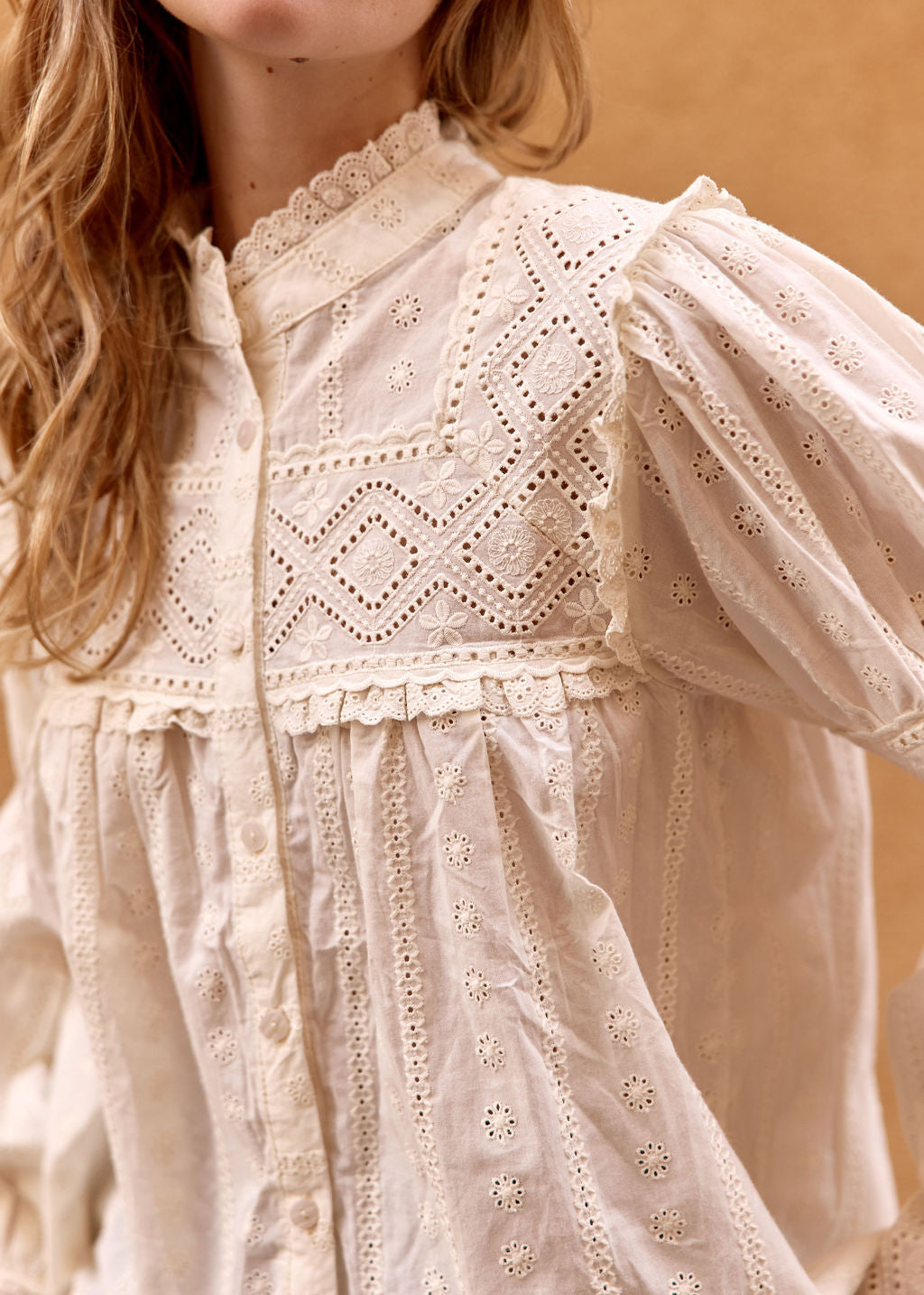 CHEMISE BEIGE CALINE