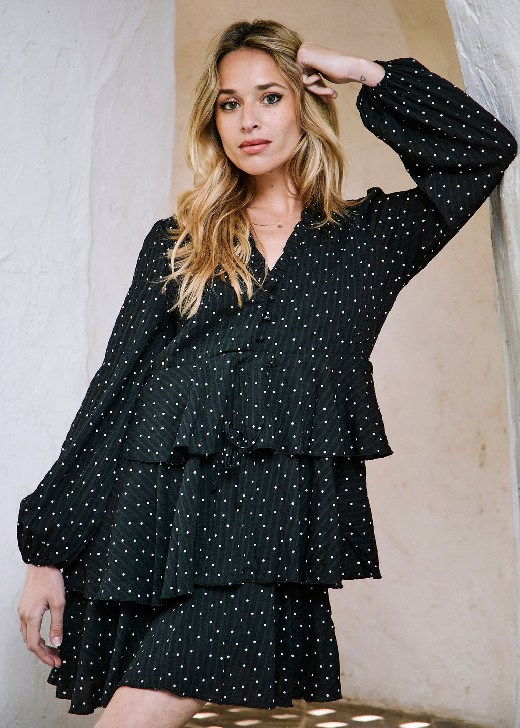 ROBE NOIR ROSELINE