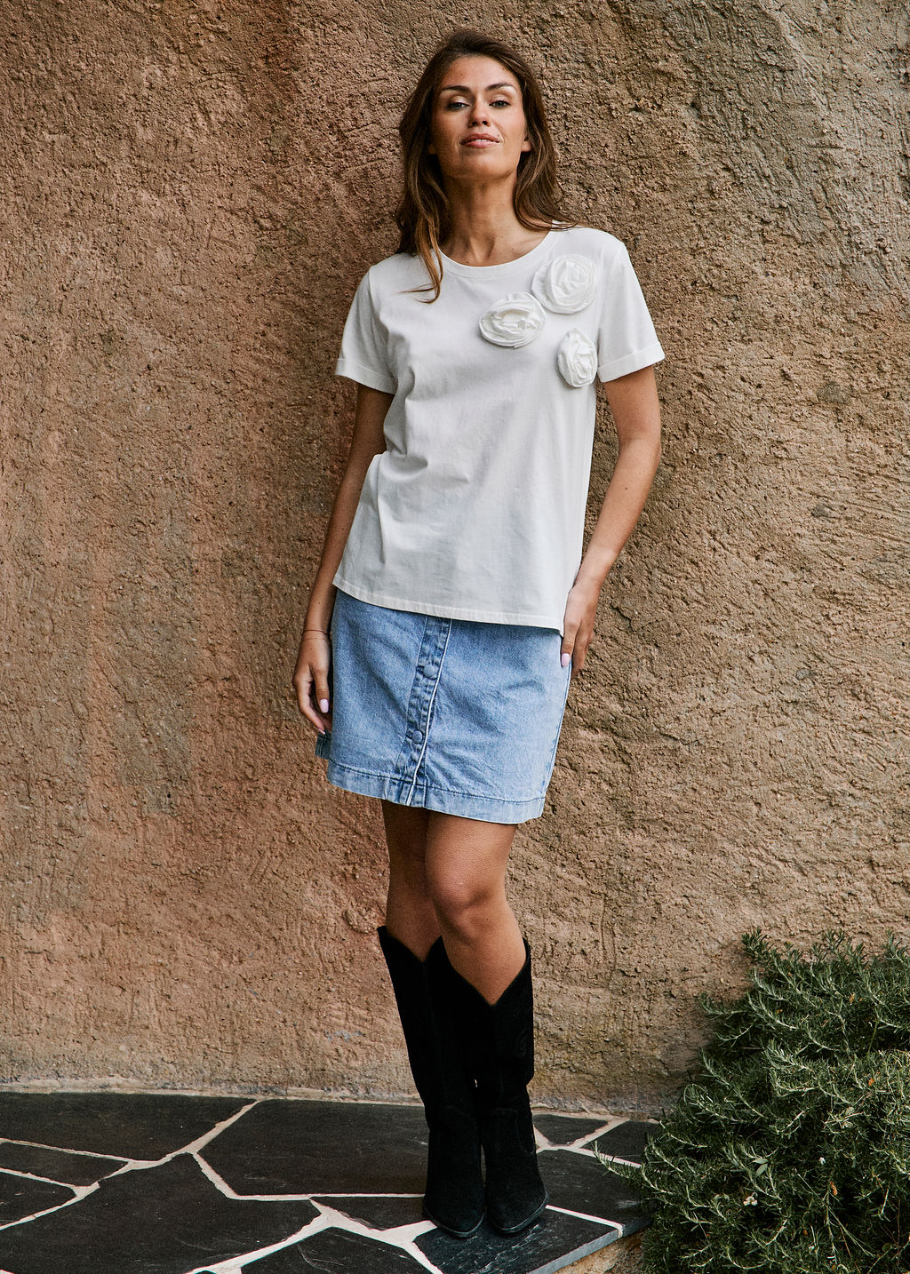 TEE-SHIRT BLANC TIFANIE