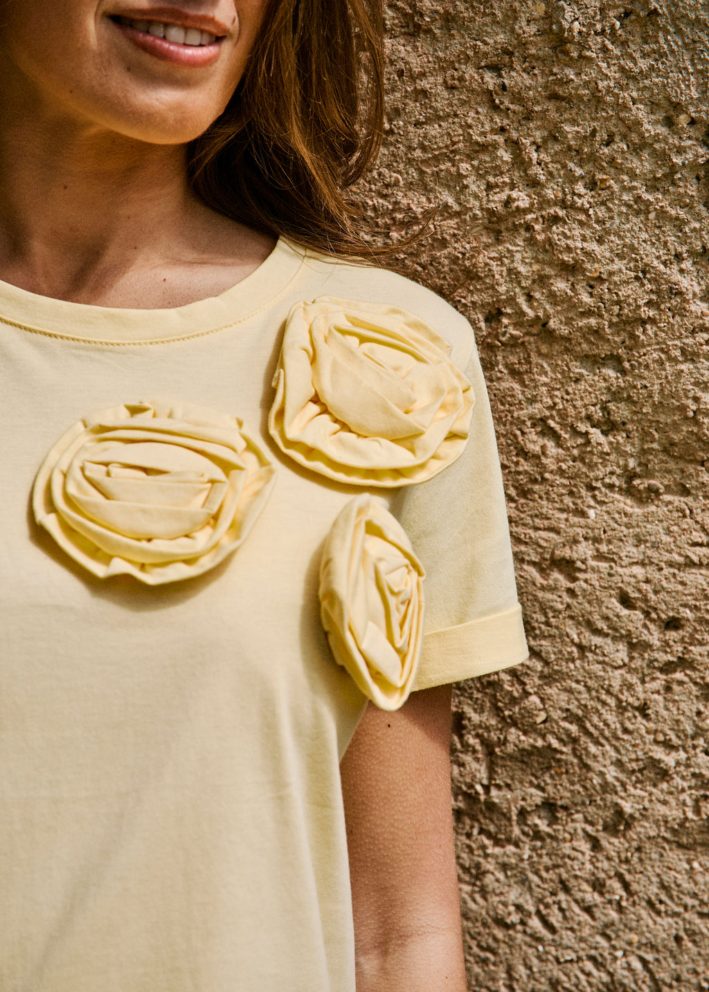 TEE-SHIRT JAUNE TIFANIE