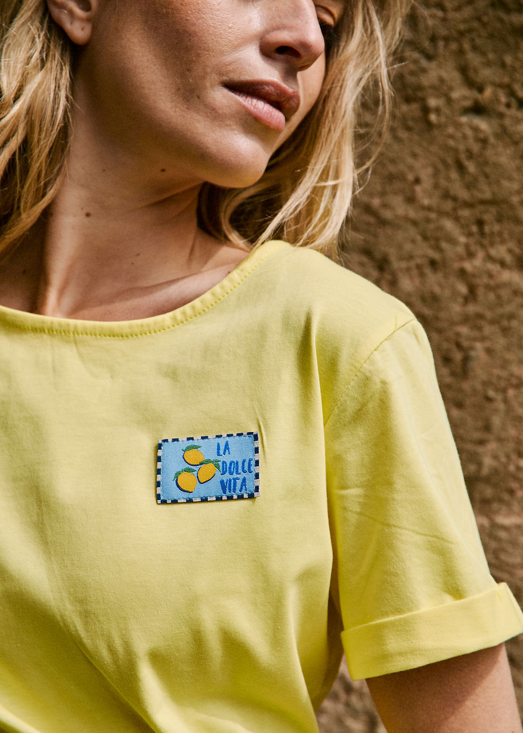 TEE-SHIRT JAUNE TOSCANE