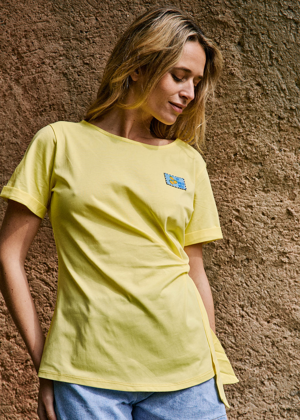 TEE-SHIRT JAUNE TOSCANE