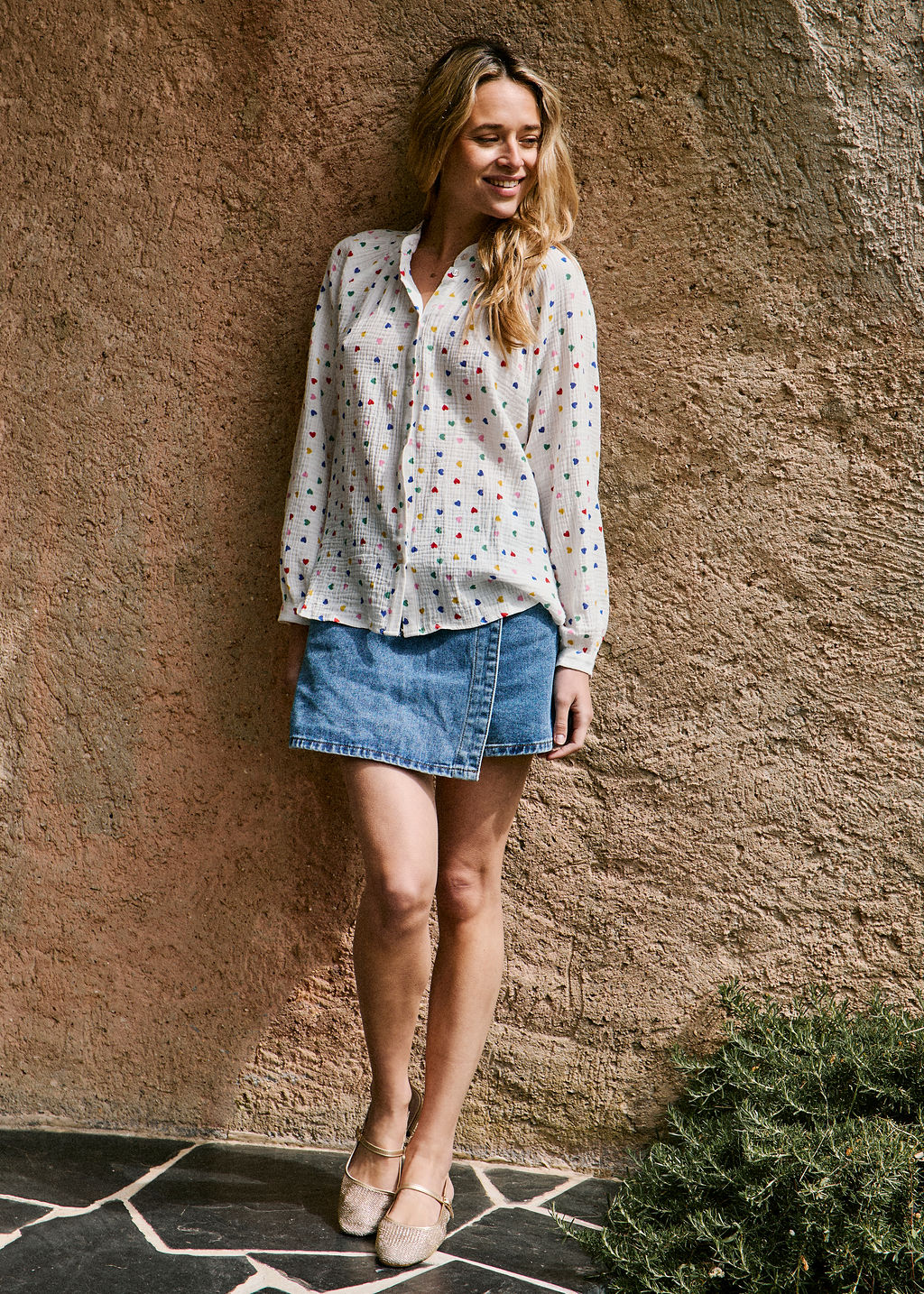 CHEMISE BLANC COEUR