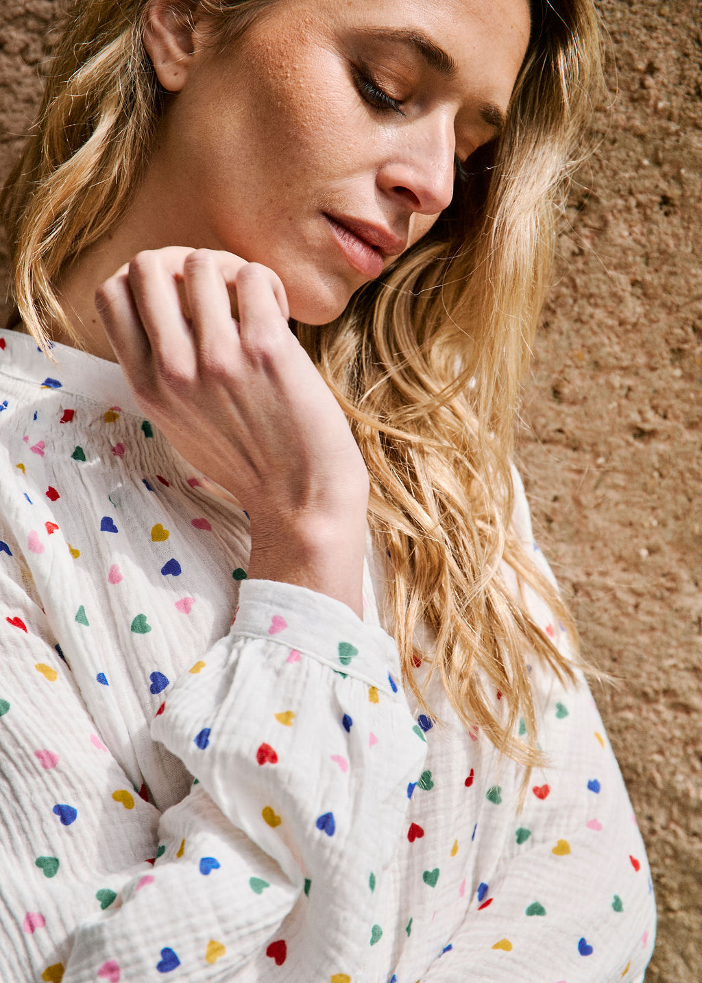 CHEMISE BLANC COEUR