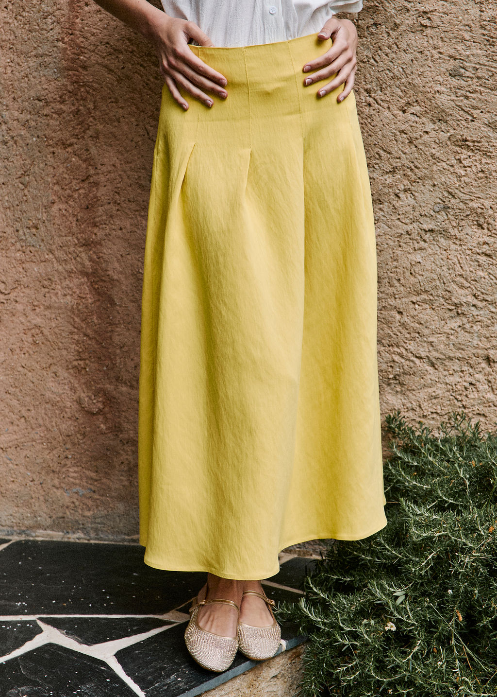 JUPE JAUNE JOSIANE