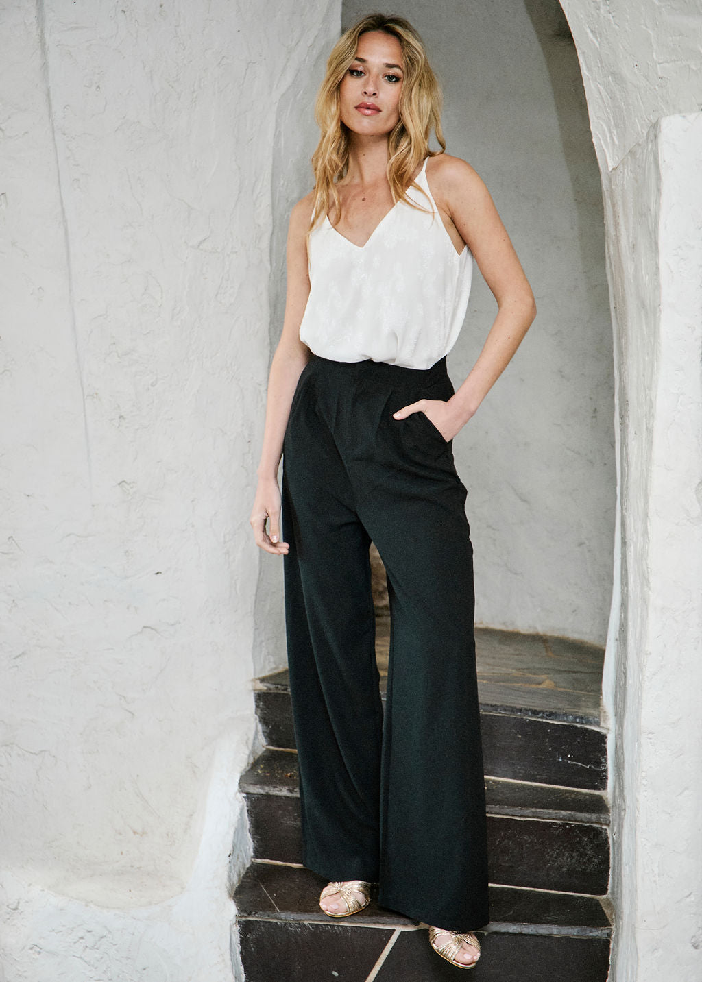 PANTALON NOIR PASCALE
