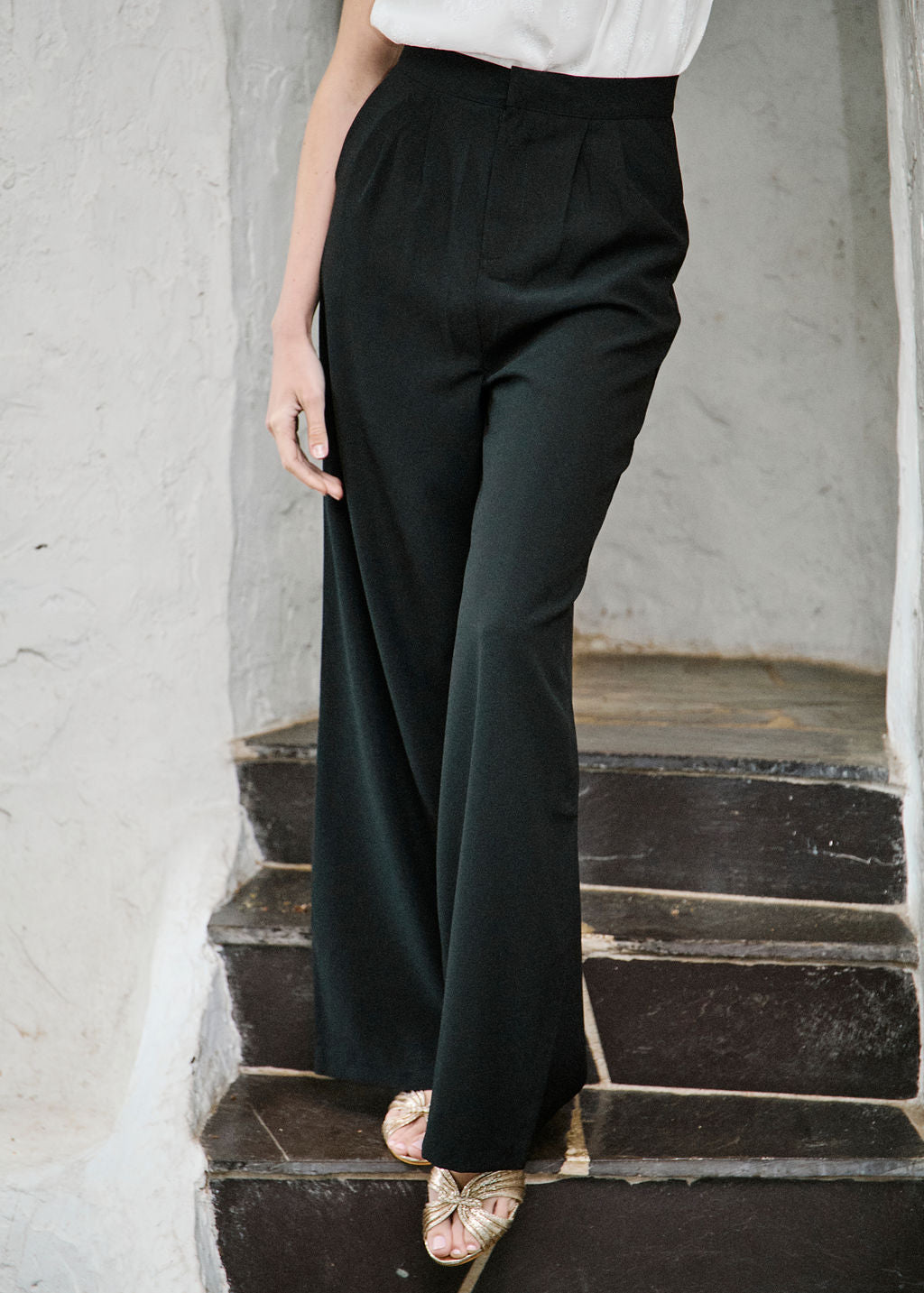 PANTALON NOIR PASCALE