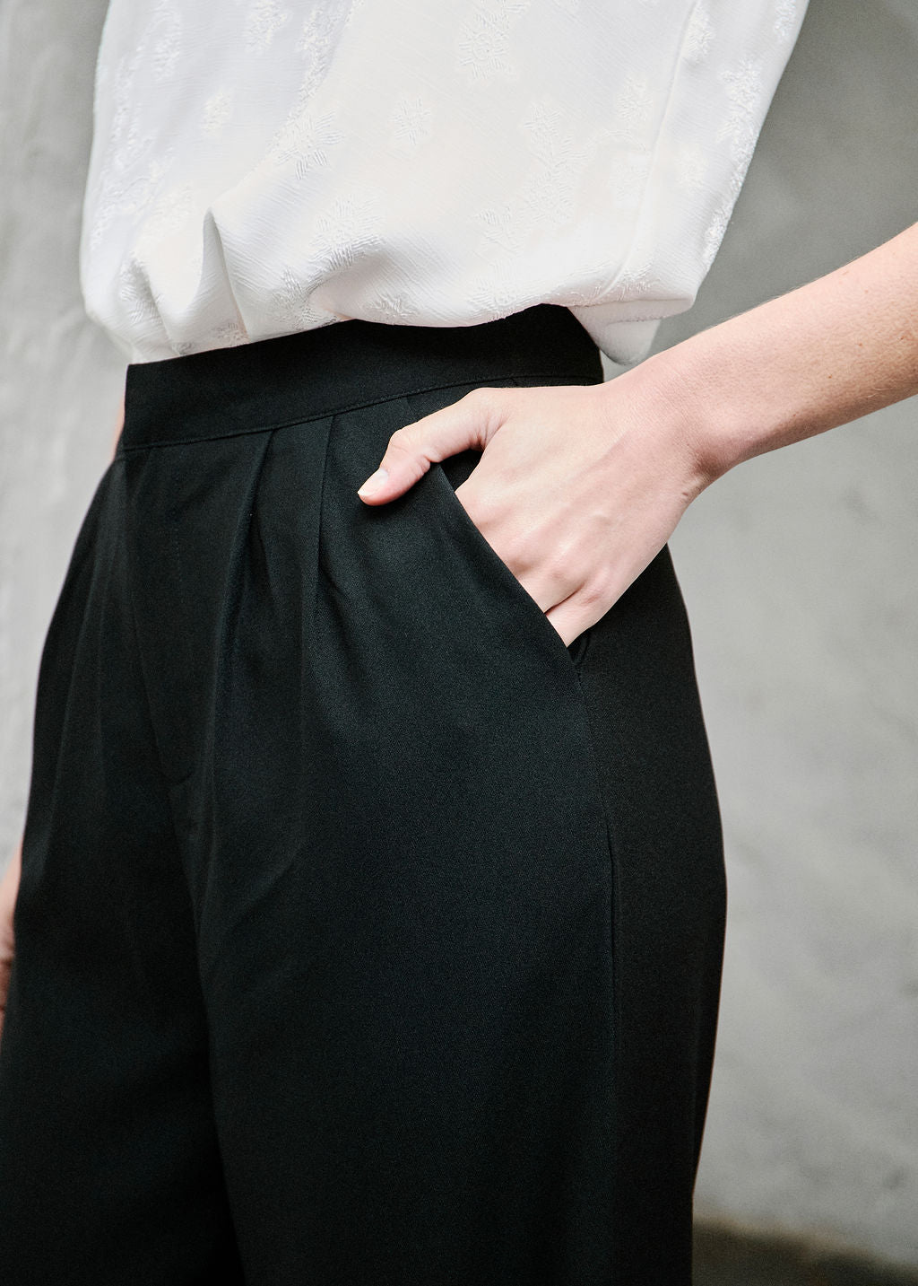 PANTALON NOIR PASCALE
