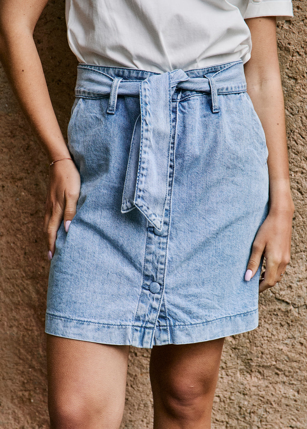 JUPE DENIM CLAIR JASMINE