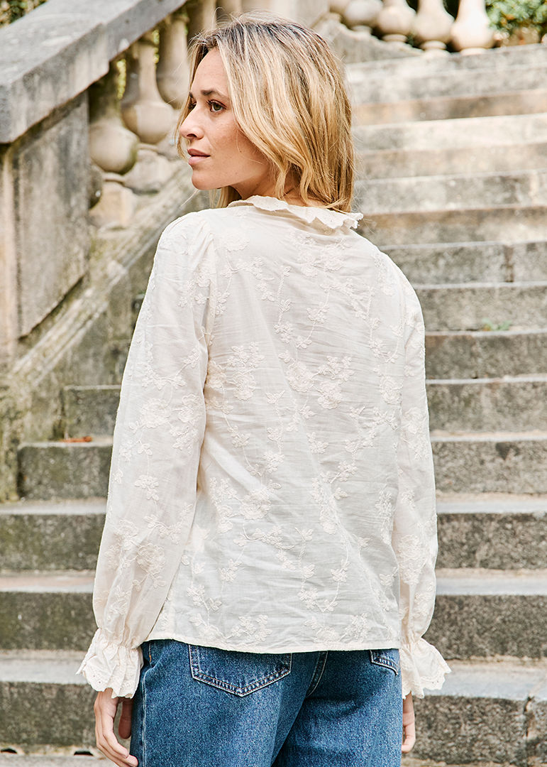 CHEMISE BEIGE CALIXTE
