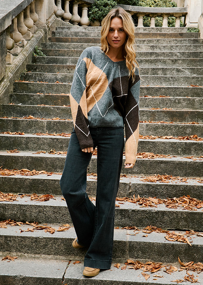 PULLOVER GRIS MIKAEL