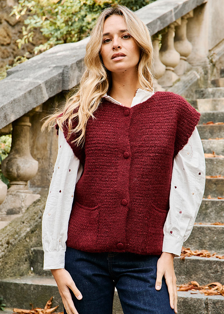 GILET BORDEAUX MANOR