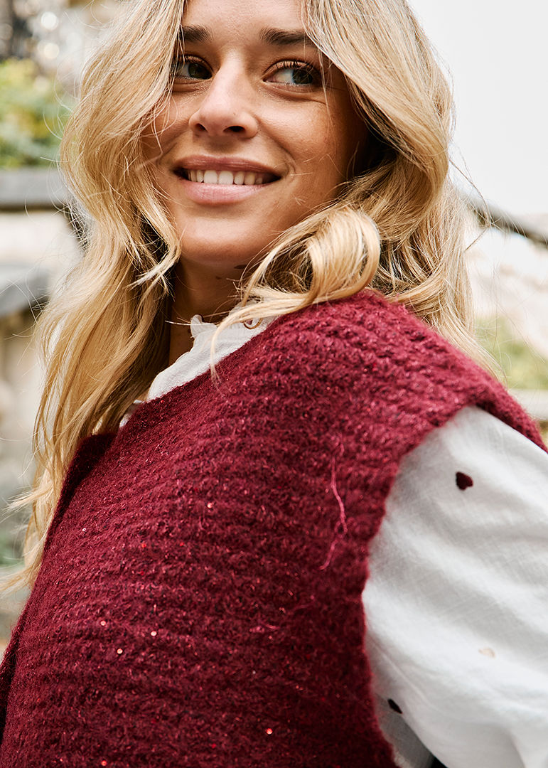 GILET BORDEAUX MANOR