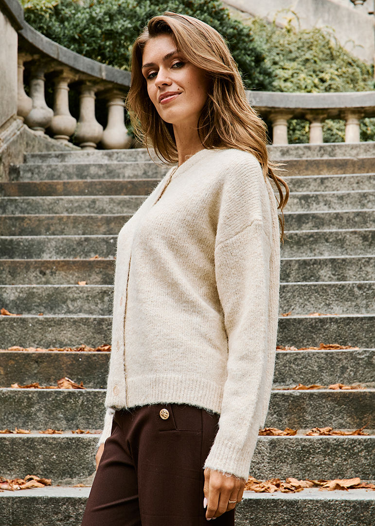 GILET BEIGE MARTINE
