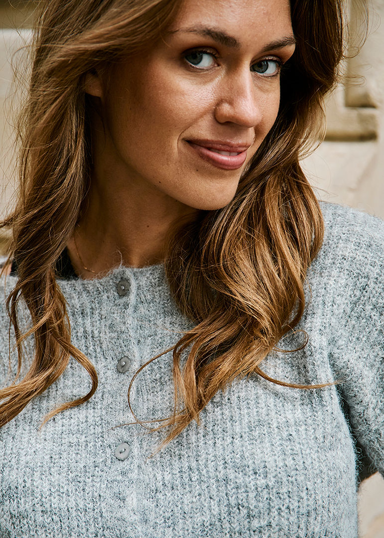 PULLOVER GRIS MIRAGE