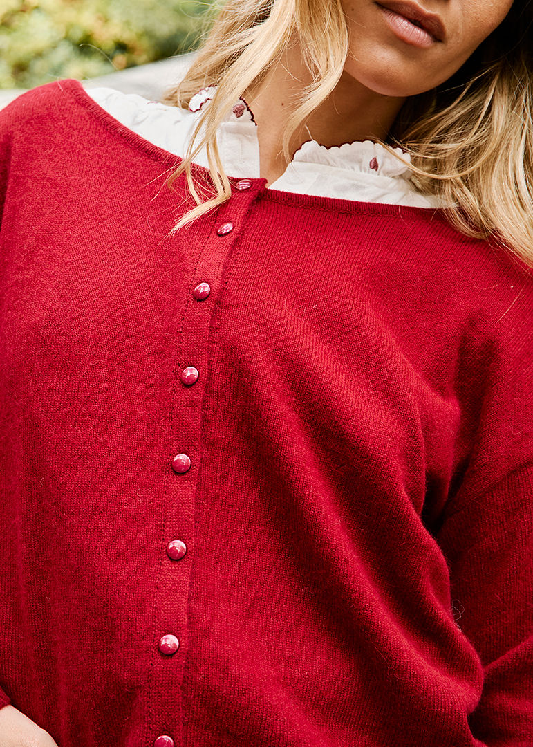 GILET BORDEAUX MARIANE