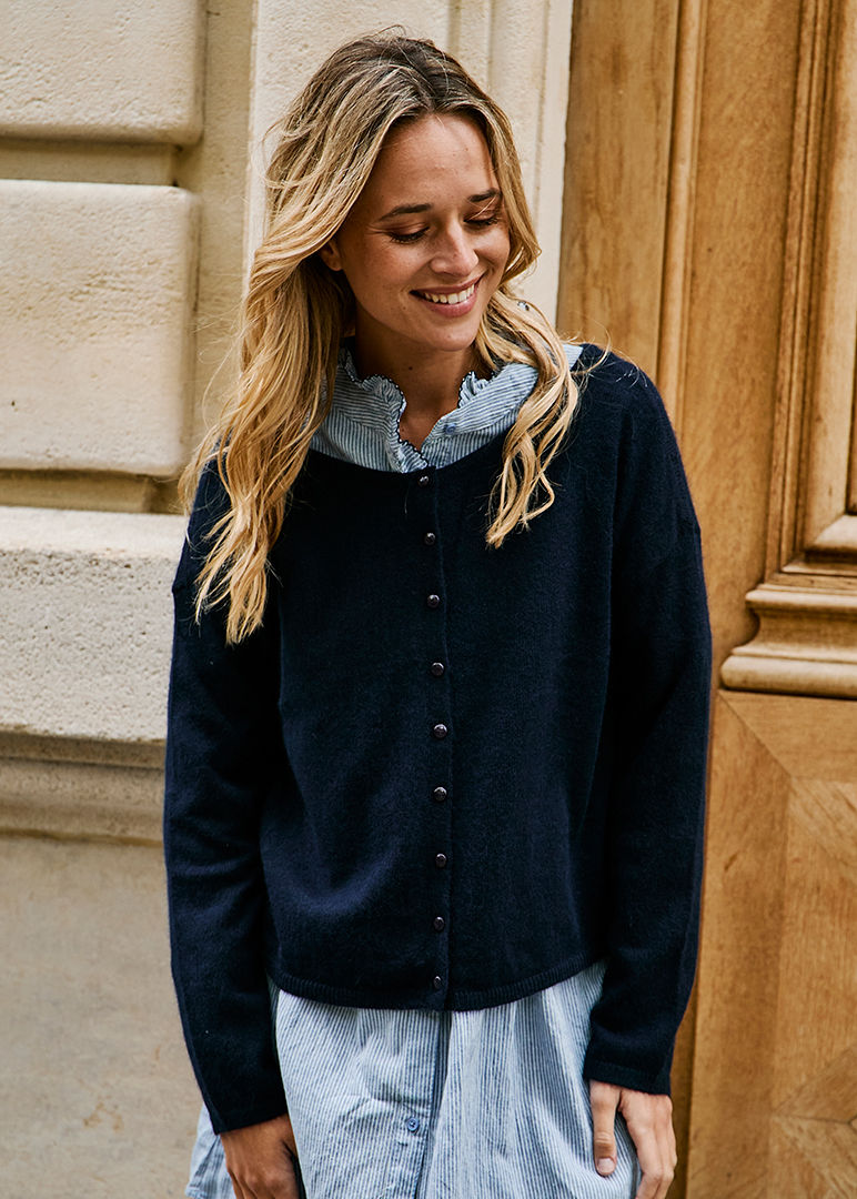 GILET MARINE MARIANE