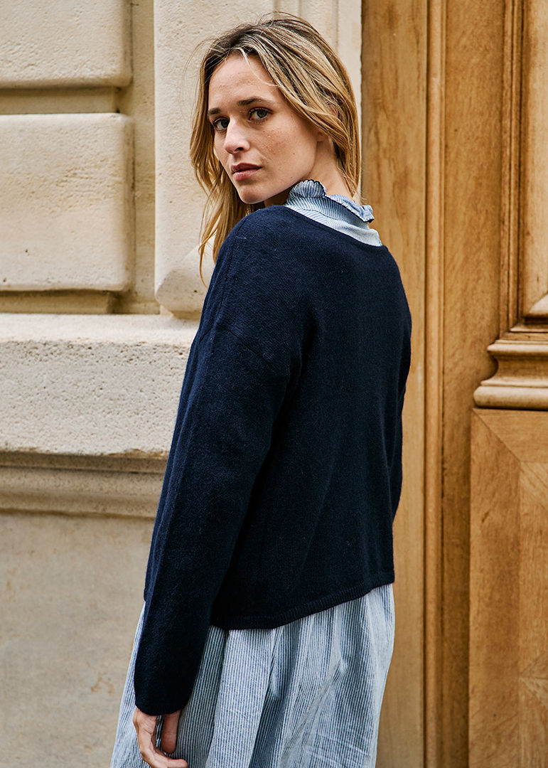 GILET MARINE MARIANE