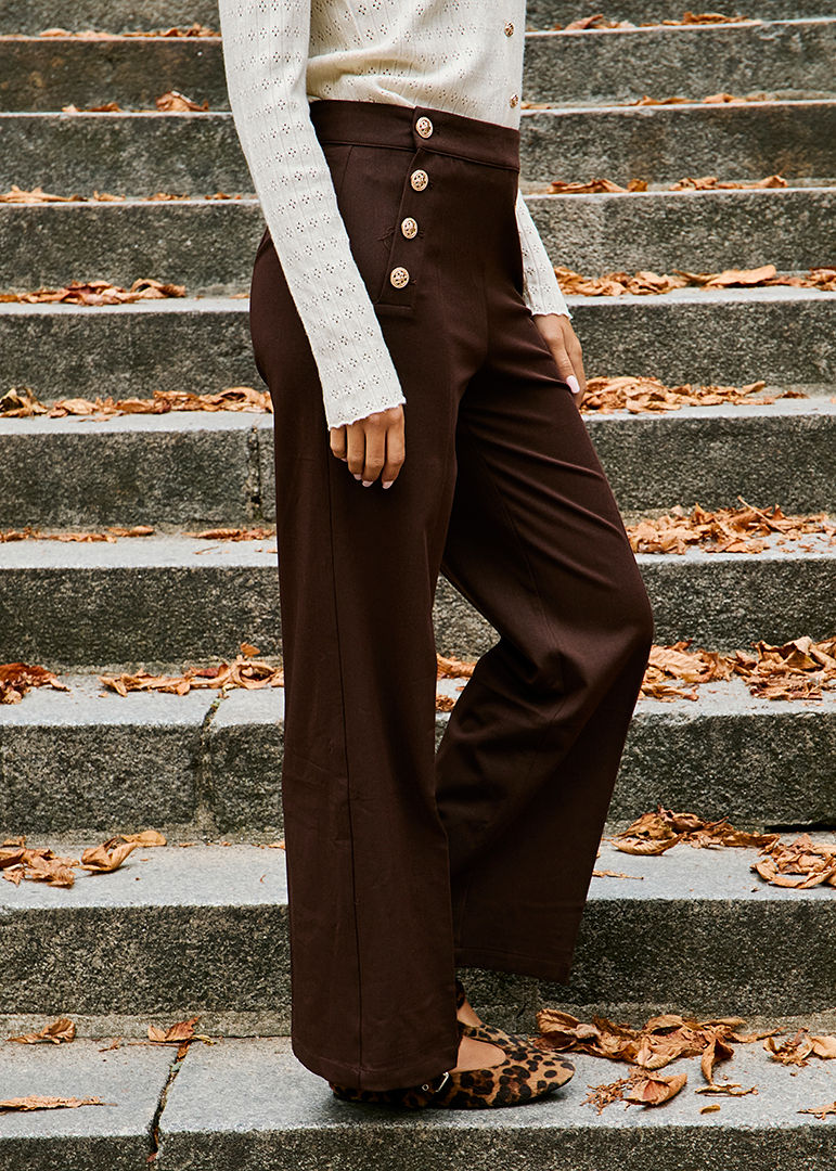 PANTALON CHOCOLAT PAULINE