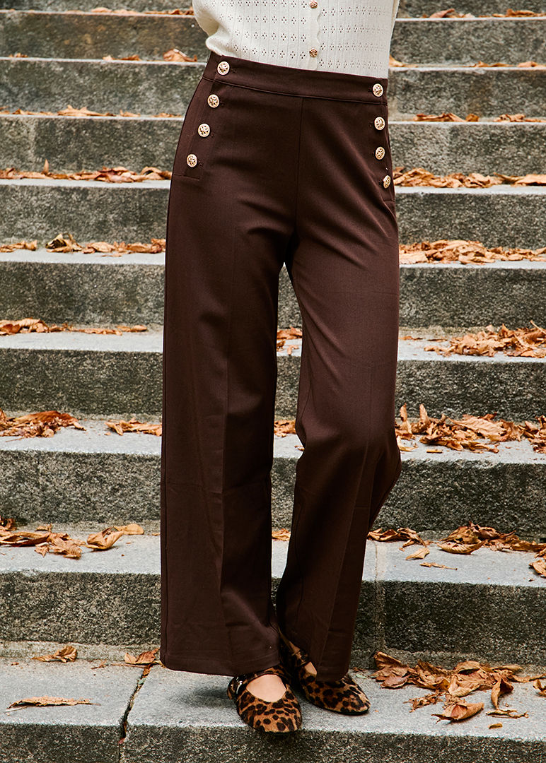 PANTALON CHOCOLAT PAULINE