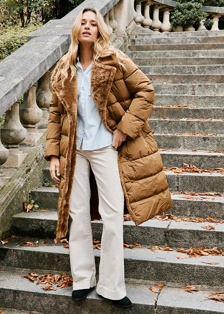 MANTEAU CAMEL LAMIEL