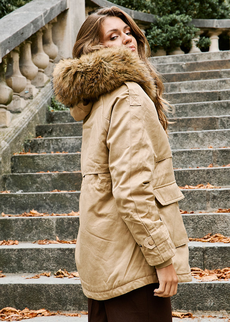 PARKA BEIGE LENNY