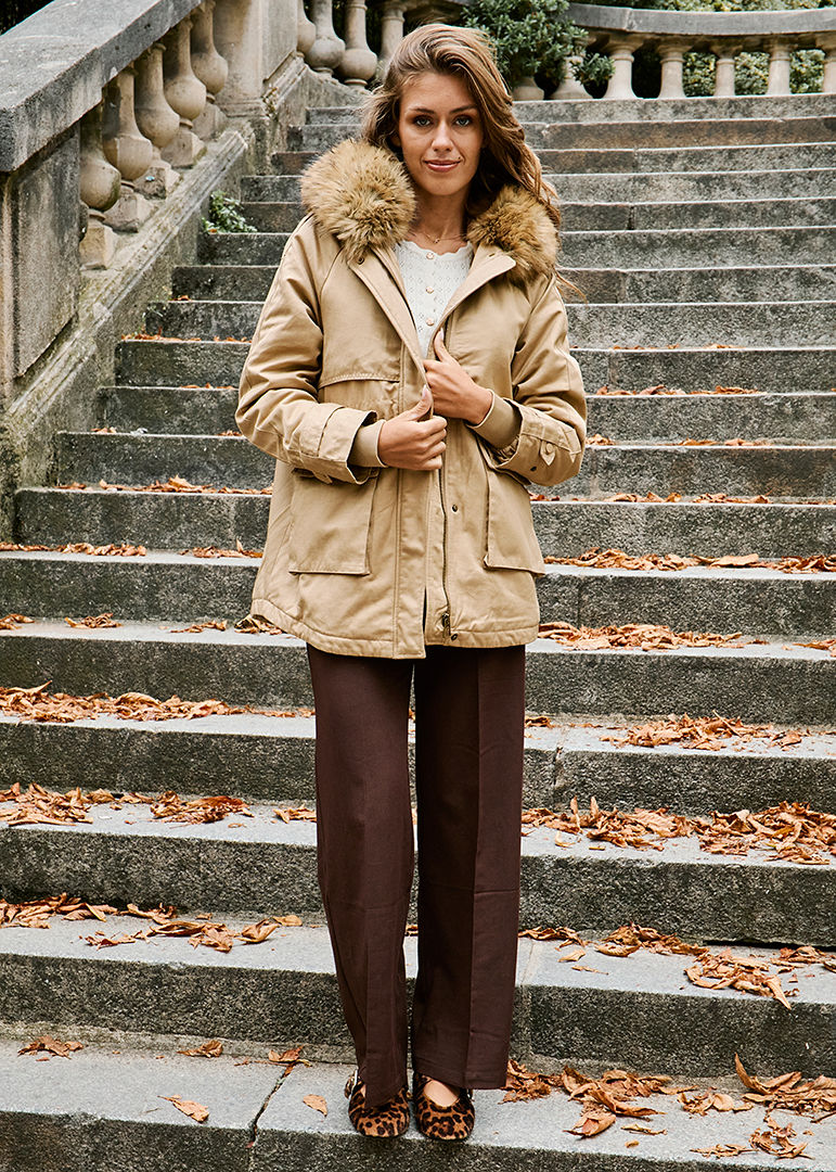 PARKA BEIGE LENNY